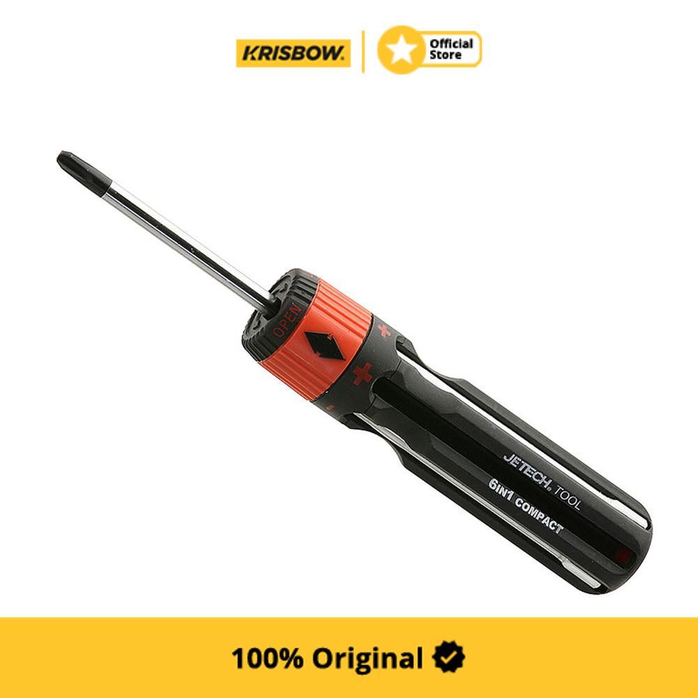 Krisbow Jetech Si103 Obeng Torx 6 In 1 Driver Repair Electronics Workshop Hand Tool