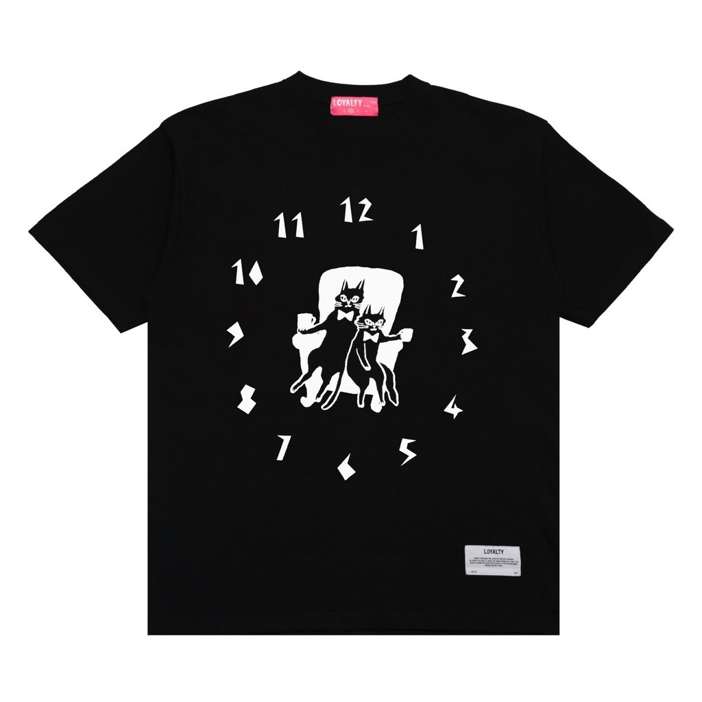 KAOS Loyalty - Cat Clock