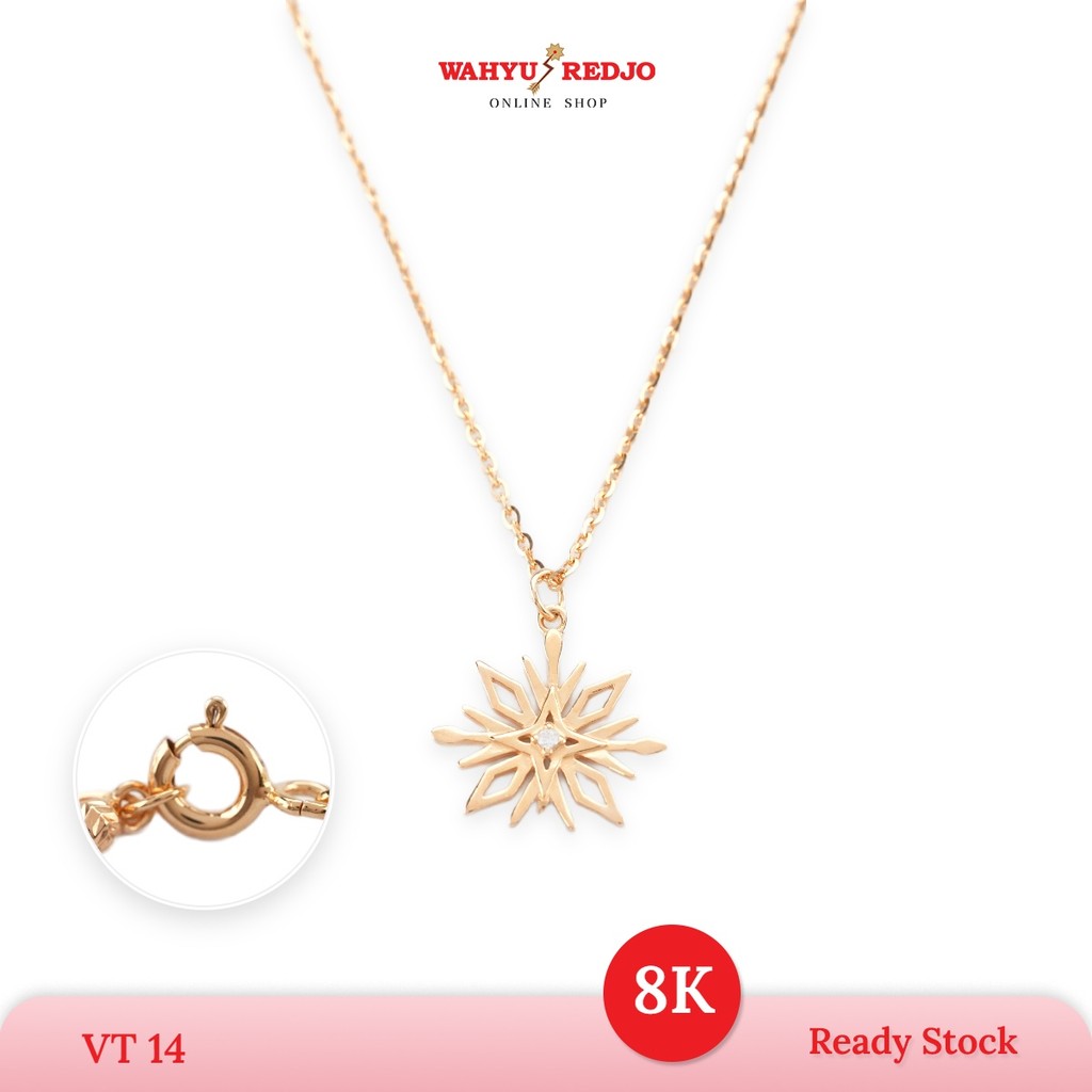WAHYU REDJO - KALUNG EMAS 8K MODEL BUNGA ANGGUN & MANIS (NON PMR)