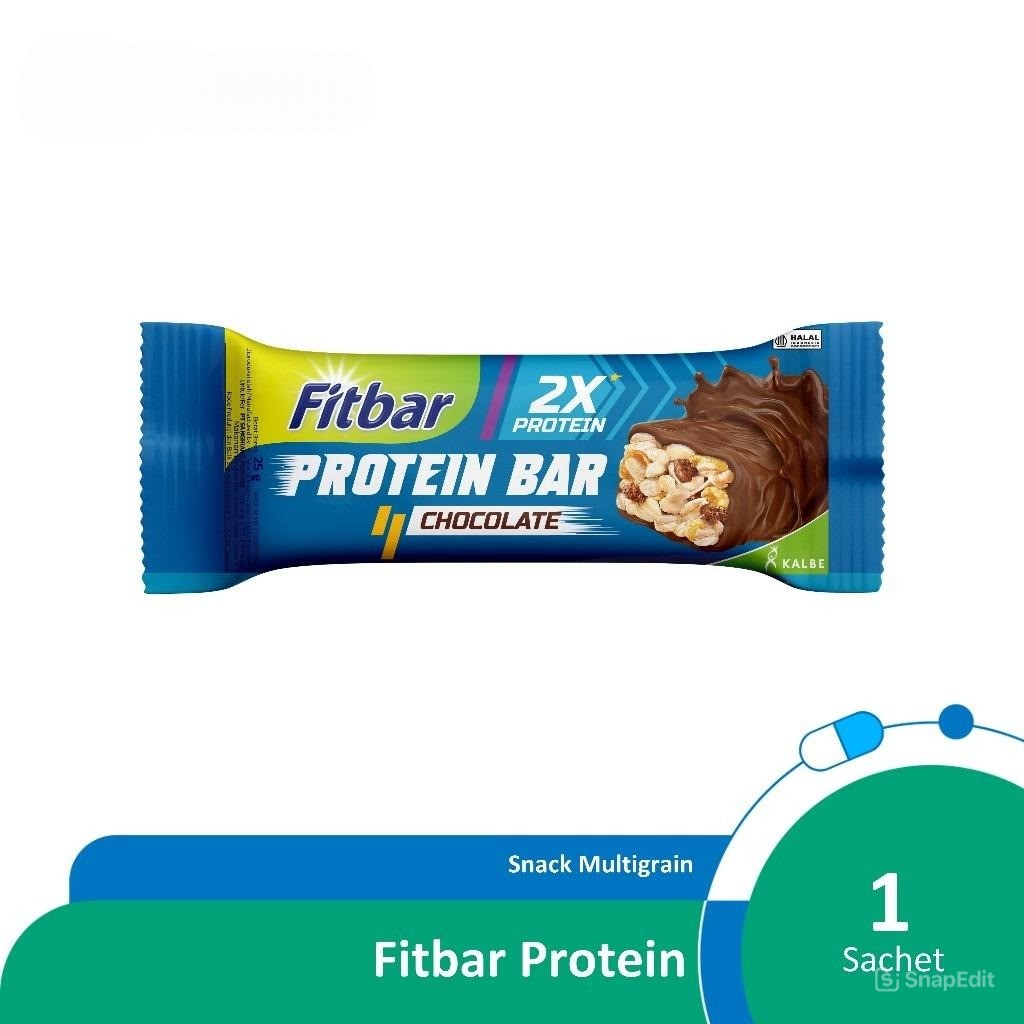 

FITBAR Protein Bar Chocolate 25gr | Snack Multigrain