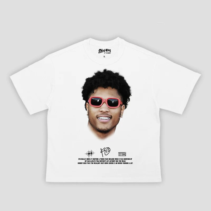 Kaos Basket Amerika T-shirt Longgar Merek Tide NBA Bintang Avatar Cetak Lengan Pendek High Street 20