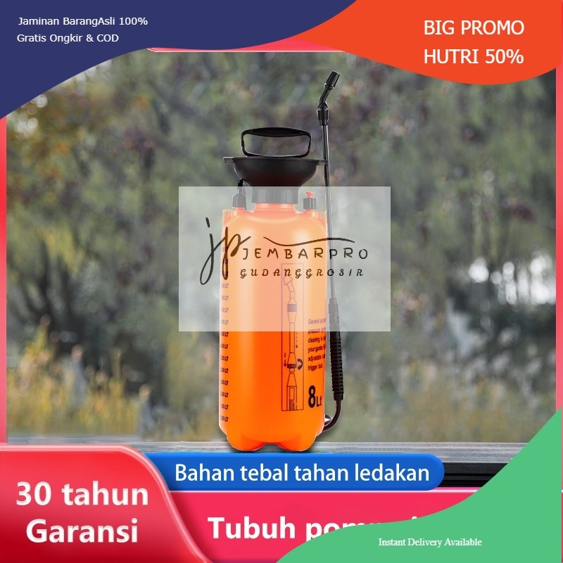 Pressure Sprayer 5 Liter 8 L Alat semprot Tanaman Manual Semprotan Multi Fungsi Penyemprot