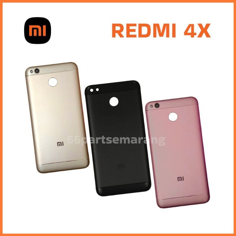 Backdoor Backcover Casing Belakang Redmi 4X New