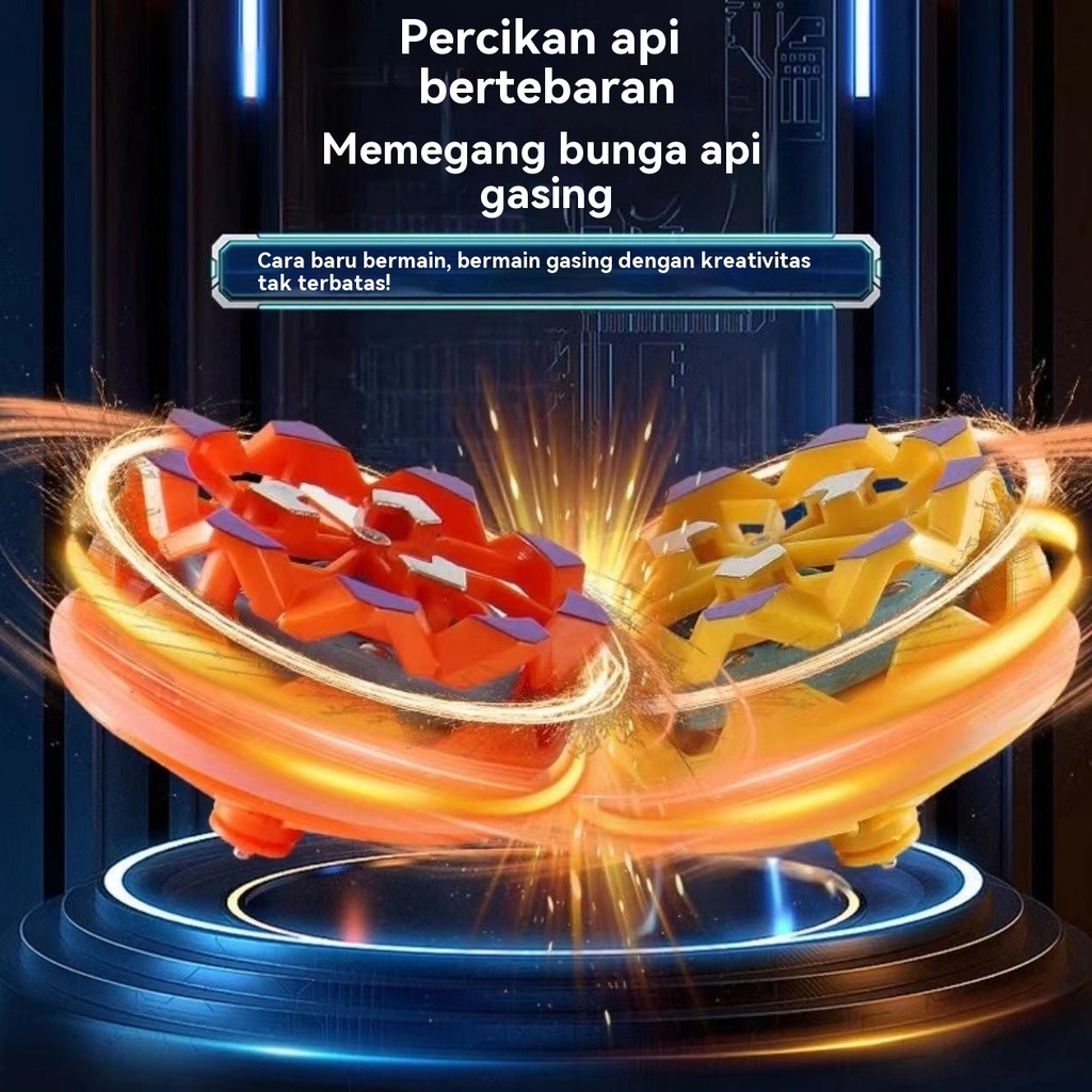 Mainan Gyroscope Fidget Spinner Kembang Api yang Laris Dijual Gyroscope Berputar Keren untuk Anak-An