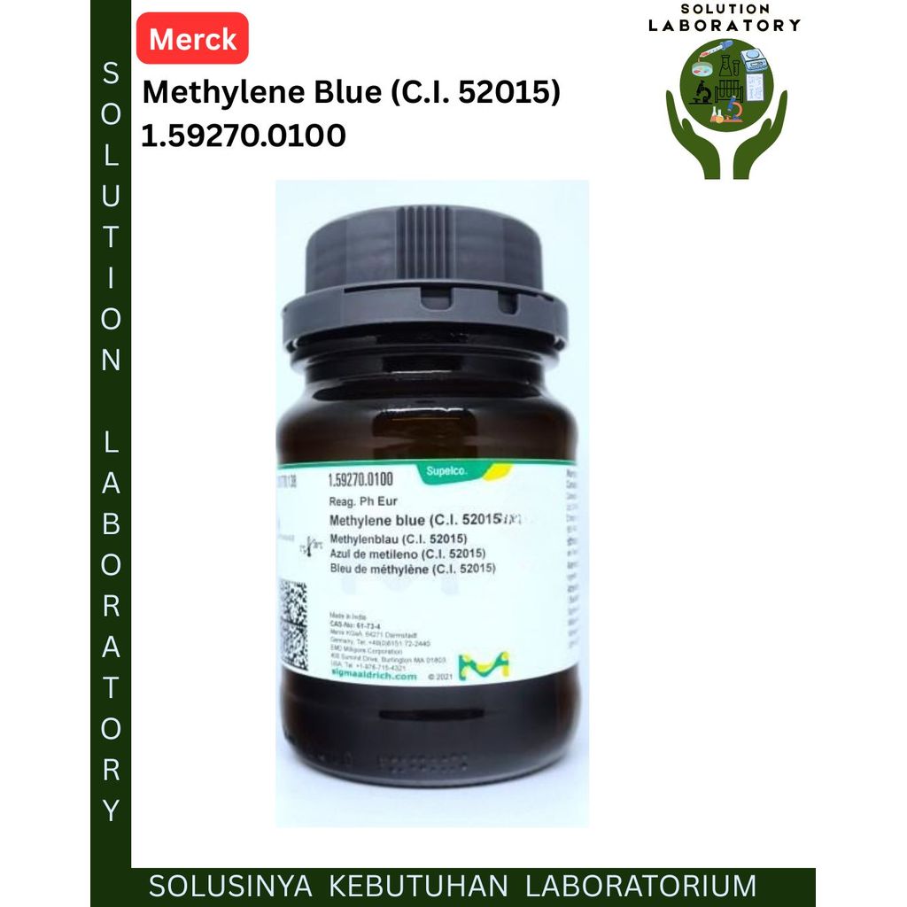 Methylene Blue (C.I. 52015) 1.59270.0100 Merck