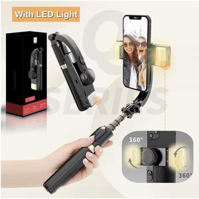 [VELFOX] Gimbal Hanphone Gimbal Stabillizer Selfie Stabilizer Anti Goyang Q08 - Q08D