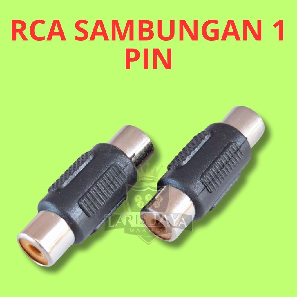 RCA Converter 1 Pin – Sambungan RCA to RCA Audio Video