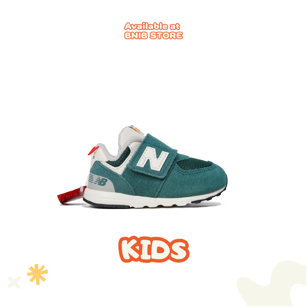 Sepatu Anak NB 574 Toddler Hook & Loop Green [NW574VPG] Original
