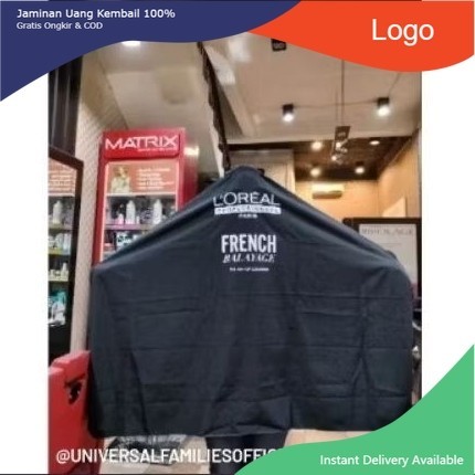 Jubah Potong Rambut / Kain Potong Rambut/ Kain Kep Potong rambut salon / Kain Kep Potong Rambut Salo