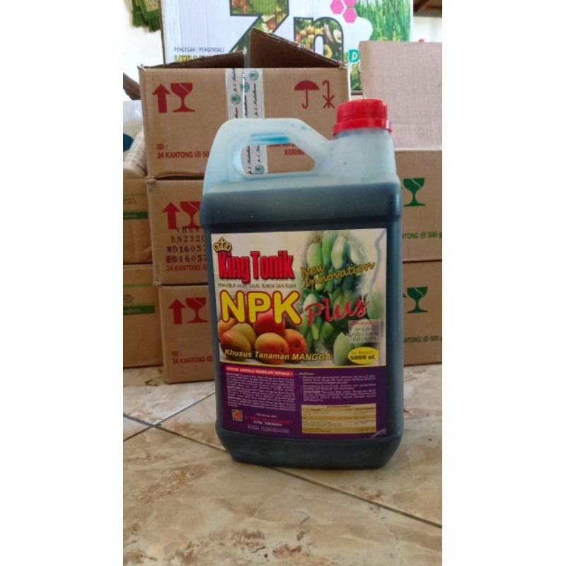 pupuk cair NPK plus 5 liter khusus tanaman mangga