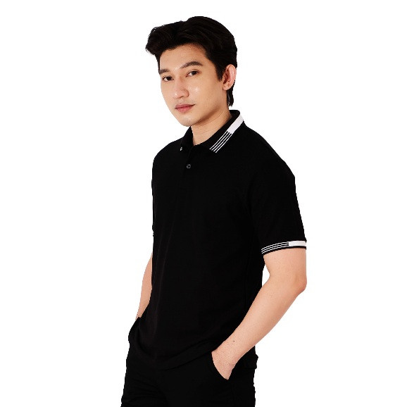 POSHBOY Polo Brooklyn Black - Polo Lengan Pendek