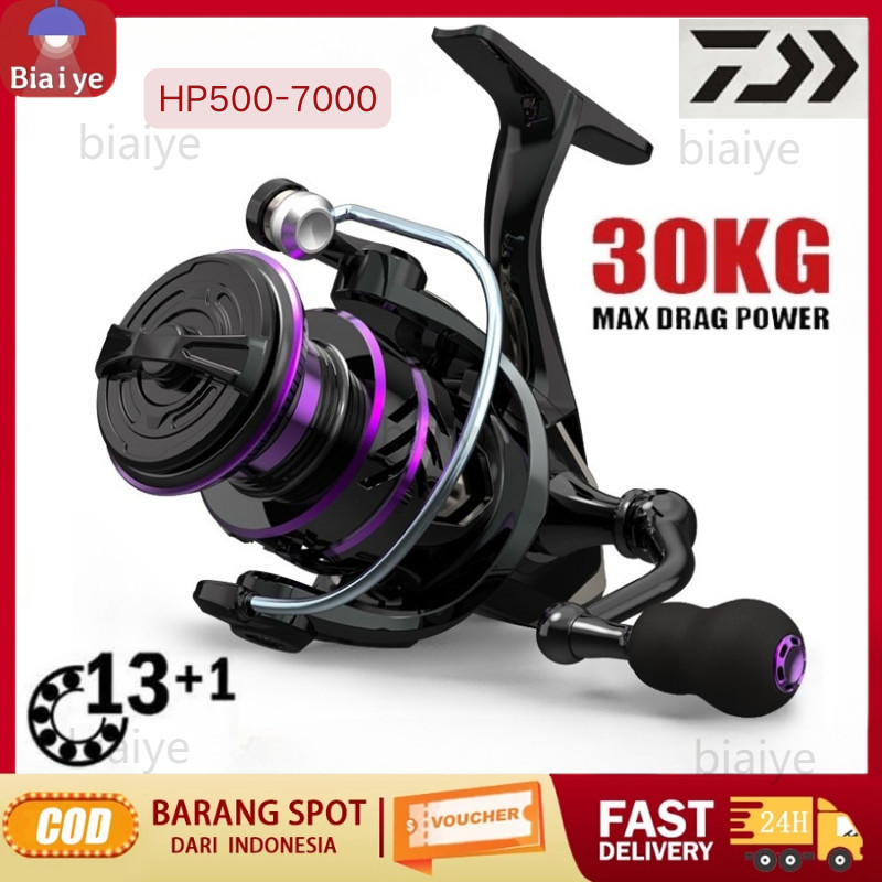 DAIWA FISHING REEL HP500-7000 Series Reel Pancing Power Handle Reel Spinning Saltwater Reel Gulungan