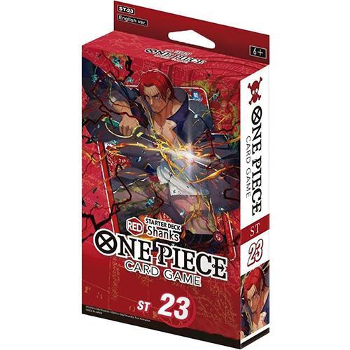 One Piece Card Game Red Shanks ST23 Starter Deck English Merah