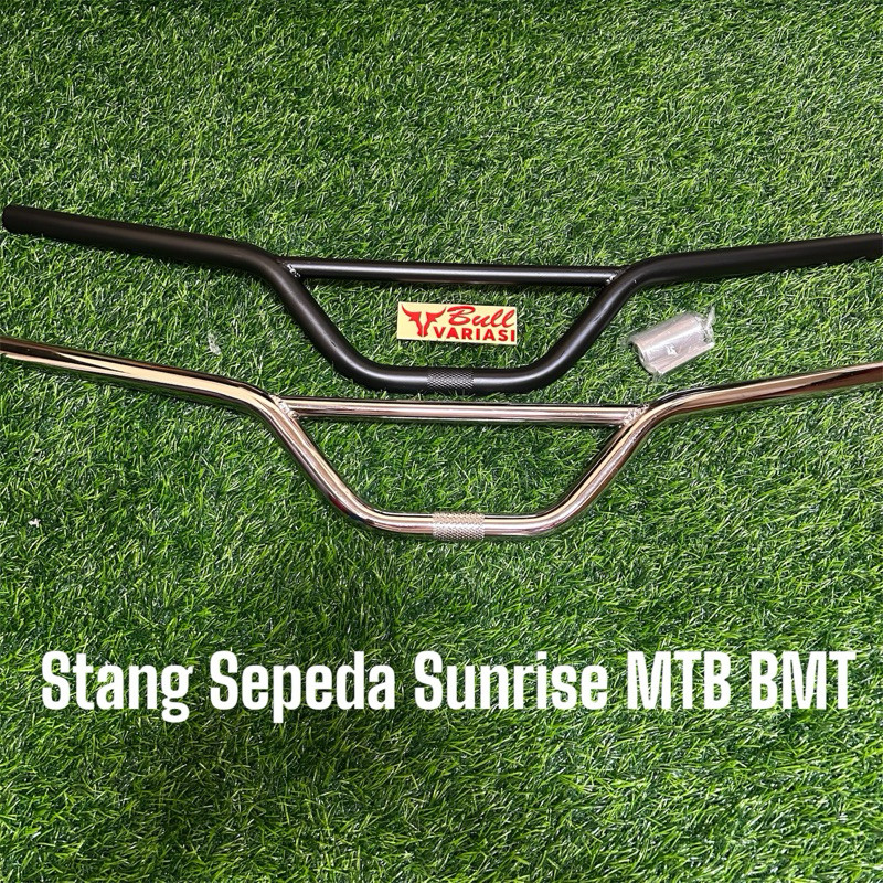 SIMZET_SHOP Stang Sepeda Sunrise Bar Stang Handlebar Sunrise Bar Sepeda MTB BMT