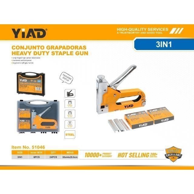 YIAD Mesin Paku Manual /Mesin Paku Angin Air nail gun Alat Khusus Pemahatan Kayu
