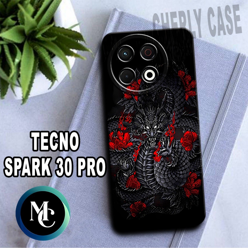 CC27/ Softcase karet lentur untuk TECNO SPARK 30 PRO/Motif COWOK/case TECNO SPARK 30 PRO/kesing TECN