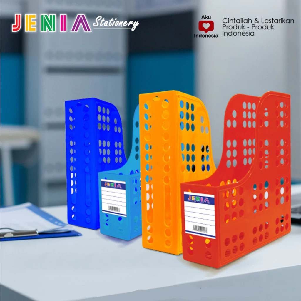 Box File Jenia / Tempat Dokumen Jenia / File Magazine Holder / Box File Keranjang Plastik Jenia