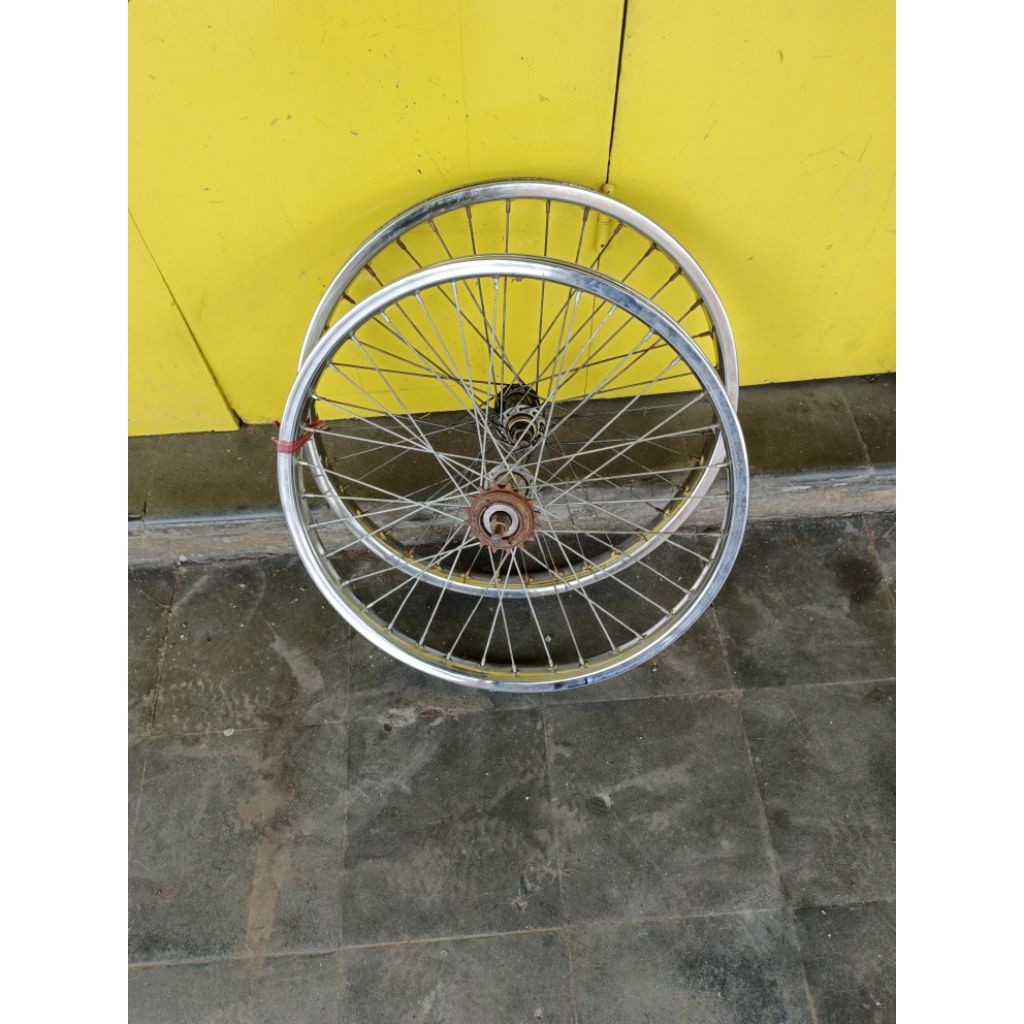 velk sepeda bmx 20 alloy hub quando antiq