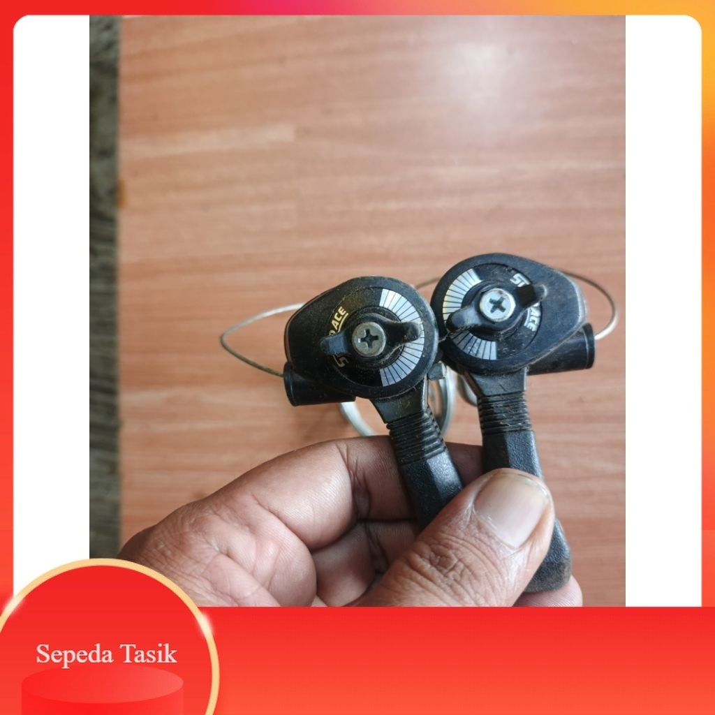 shifter sepeda mtb merk sunrace model friksi nos