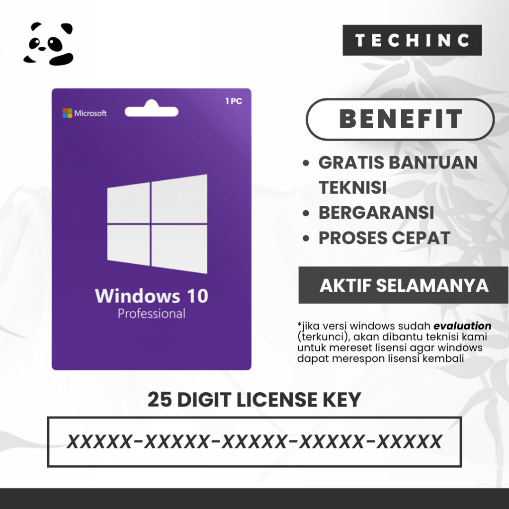 Windows 10 Pro Professional License Product Key Original Retail