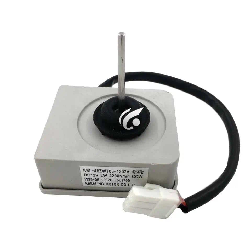 new Good working for refrigerator ventilation fan motor KBL-48ZWT05-1202A DC 12V KBL-48ZWTO5-1202A r