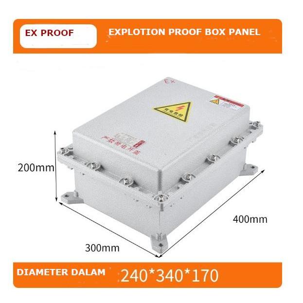 Explosion proof Junction box panel 300mm x 400mm x 200mm / explosion-proof distribution box 30 cm x 
