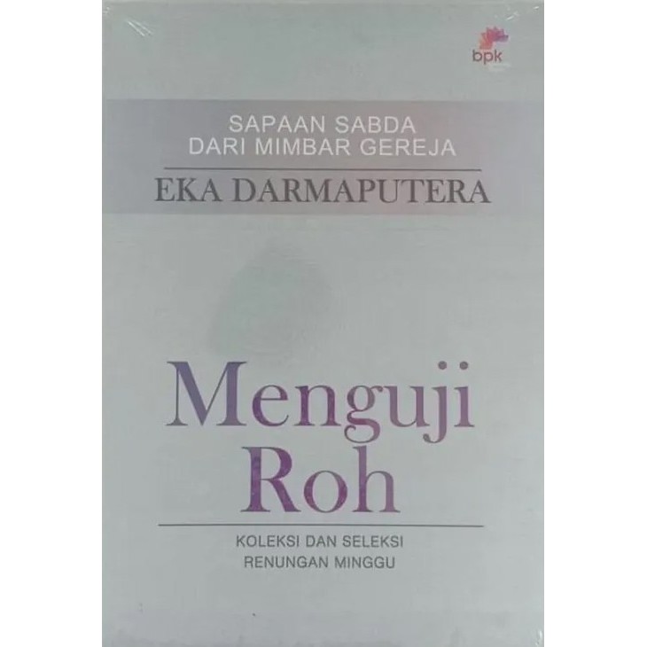 Buku Menguji Roh - Eka Darmaputera