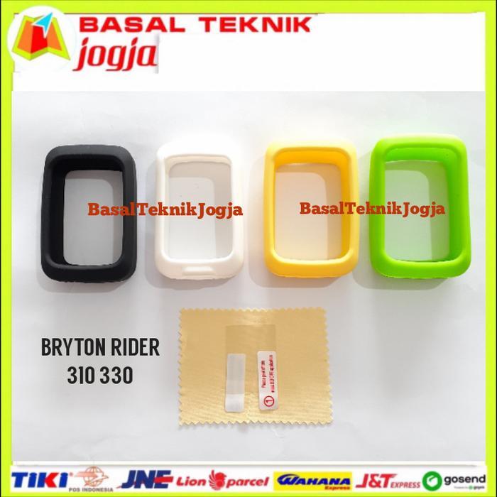 silicone case gps bryton rider 310 330 bonus pelindung layar screen