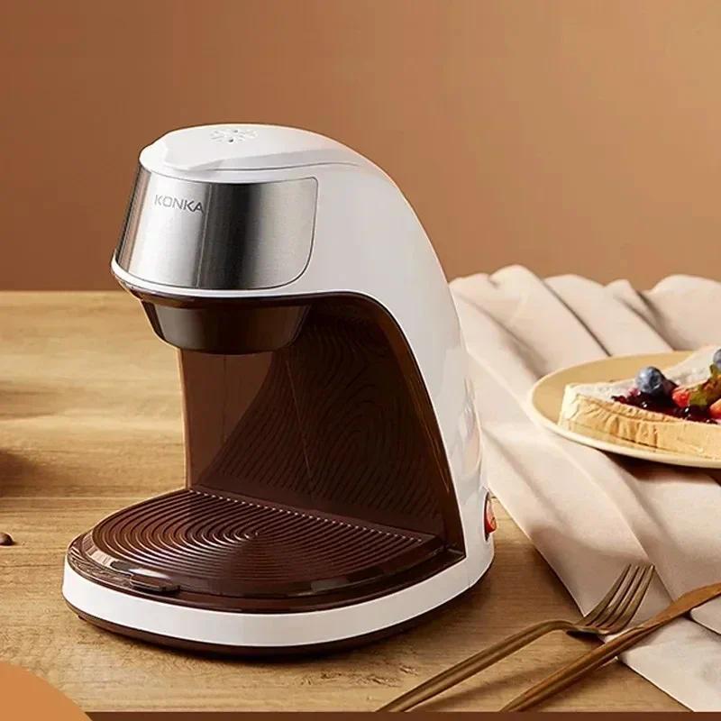 Konka Coffee Maker Home Mini Coffee Machine 300ml Automatic Drip Type Americano Pot Coffee Maker Mac
