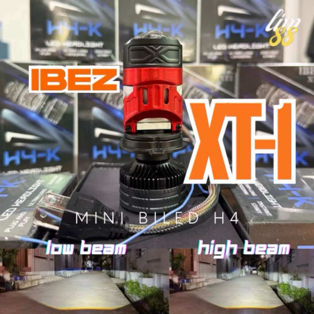 IBEZ XT1 - Lampu Utama H4 LED Cahaya Biled
