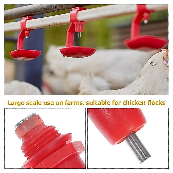 10Pcs Niple Ayam Broiler Nipple Ayam Niple Tempat Minum Ayam Nepel Ayam Petelur Nipel Minum Ayam