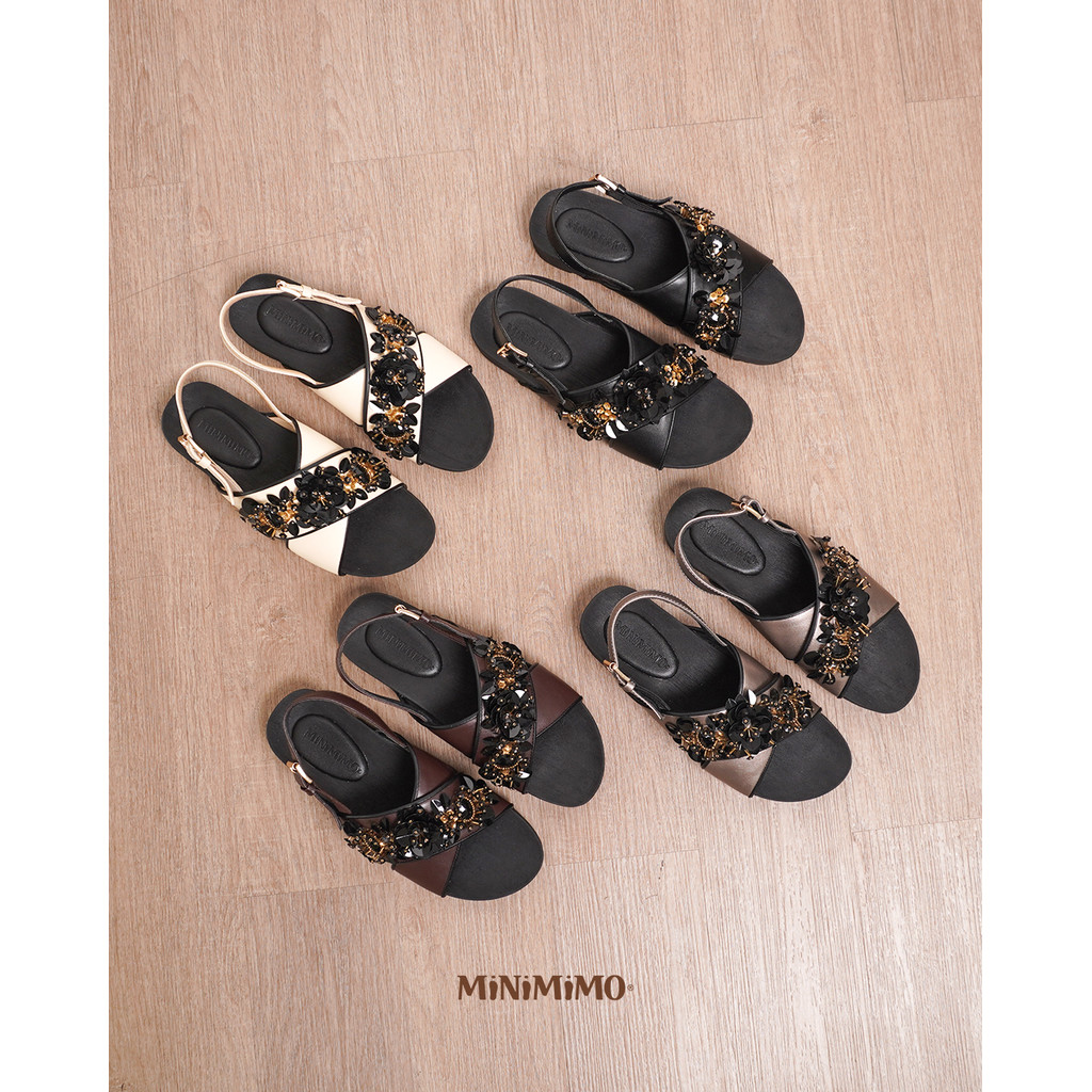 Uncle Jack Sandal Slingback Wanita Platform Tali Belakang - Starla Series