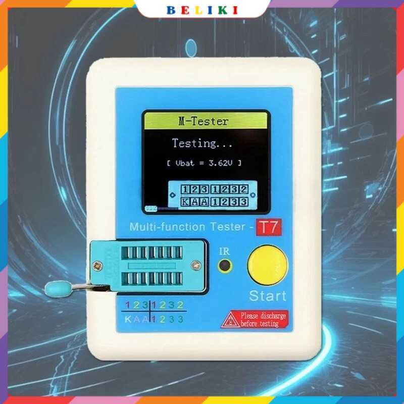 ESR Meter Multifunctional Transistor Tester Resistance Thyristor - LCR-T7