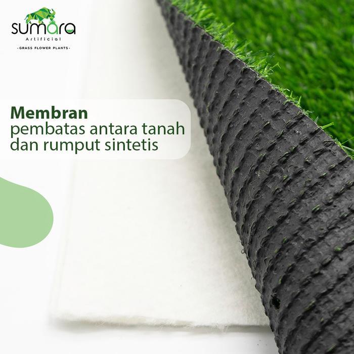 Geotextile - Membran Rumput Sintetis Pembatas tanah