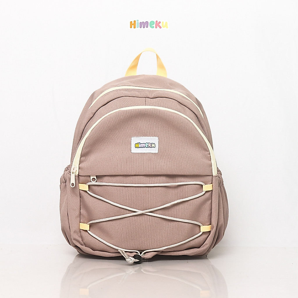 Himeku TAMAGO MEDIUM Backpack - Tas Sekolah Medium - Ransel Kanvas Wanita