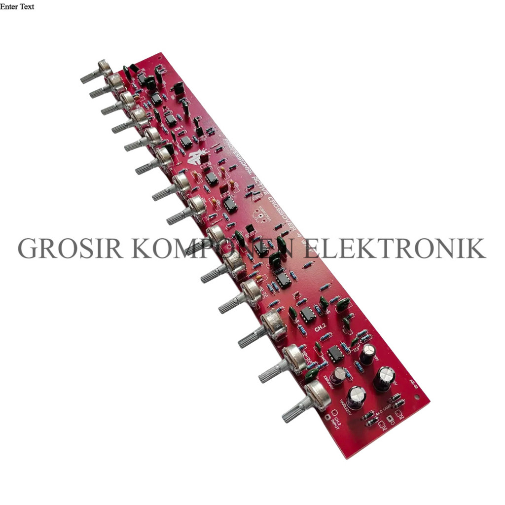 Kit Crossover Aktif 4 Way Subwoofer