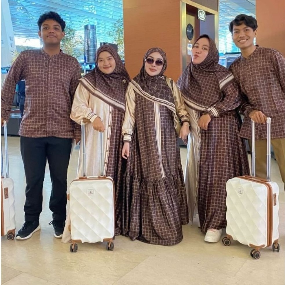 Dress Gamis set hijab Shellasaukia Baju Muslim wanita Baju panjang Kondangan Pesta Mewah