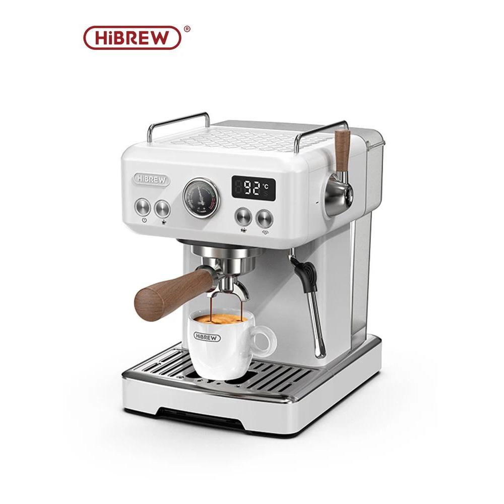 HiBREW Semi Automatic Espresso Coffee Machine DIY Function 20Bar Pressure Temperature Adjustable For