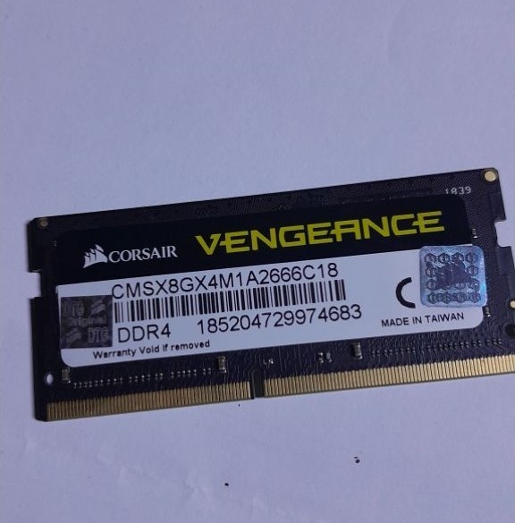 Ram Laptop/Soddim Corsair 8gb 2666Mhz