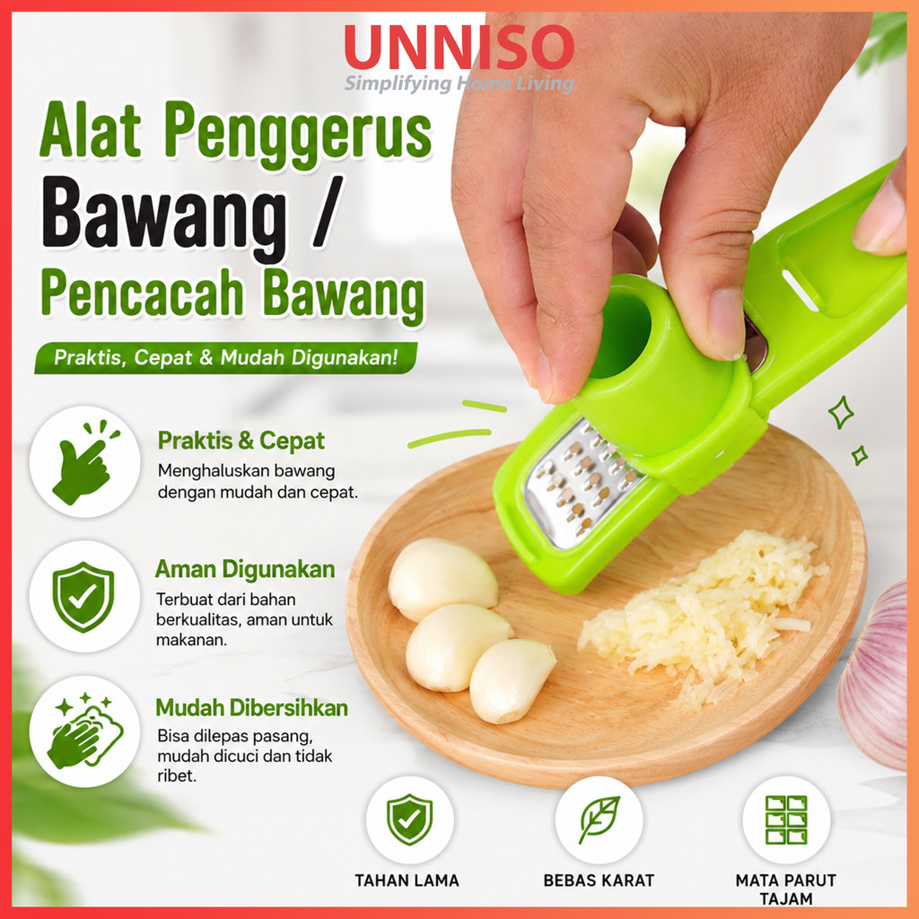 UNNISO - Alat Penggerus Bawang / Pencacah Bawang