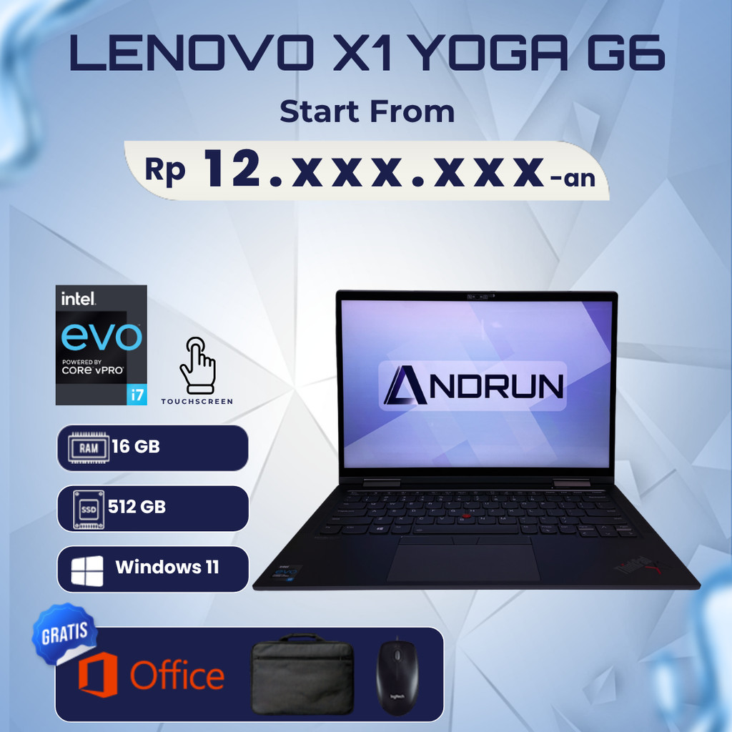 LENOVO X1 YOGA G6I7 Gen 11th | 16GB/512GB