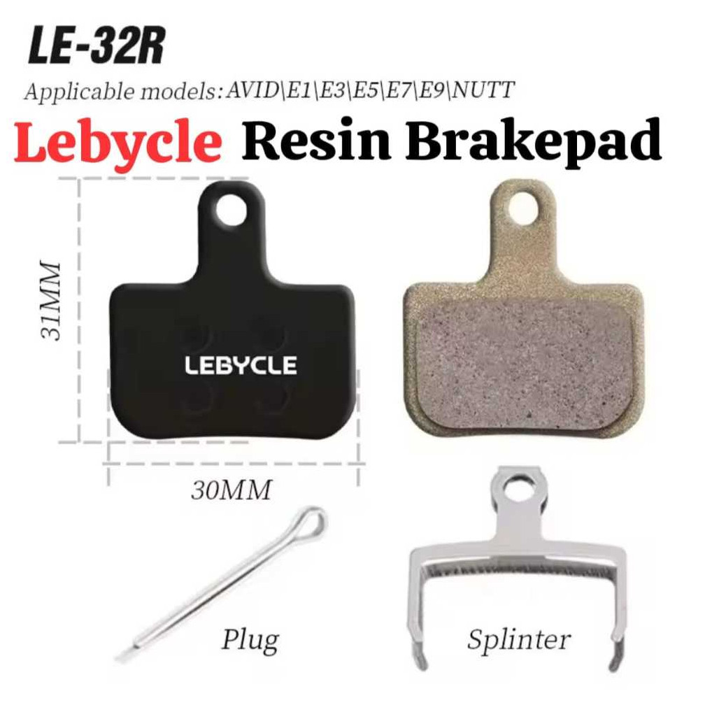 Foto Lebycle Brakepad Kampas Rem Disc Brake Pad Road SRAM Avid Red Force AXS Level TL Elixir Nutt Sepeda