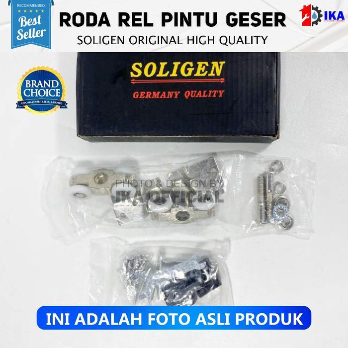 Roda Rel Pintu Geser Sliding / Roda Rel Pintu Dorong SOLIGEN / Roda rel pintu dorong geser SOLIGEN 1