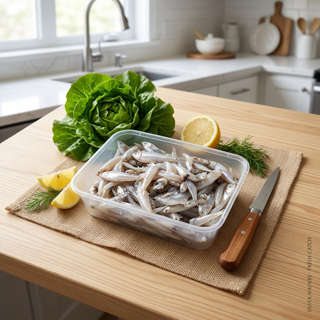 Ikan Wader Laut 1 kg- Ikan Laut Segar untuk Goreng, Sambal & Lauk Harian