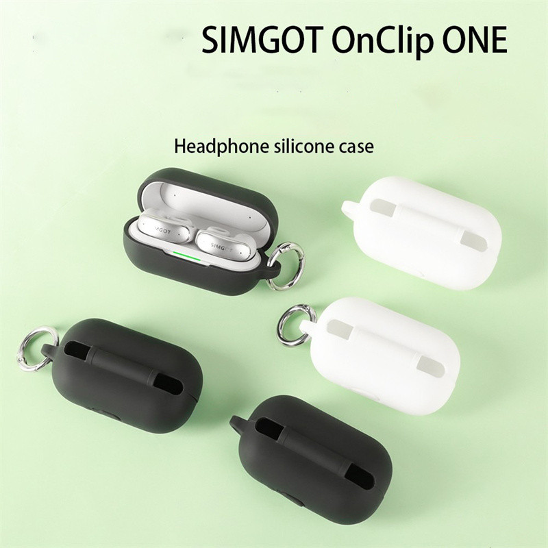 Protector Back Cover SIMGOT OnClip ONE Silicone for SIMGOT OnClip ONE Bluetooth Earphone Box Protect