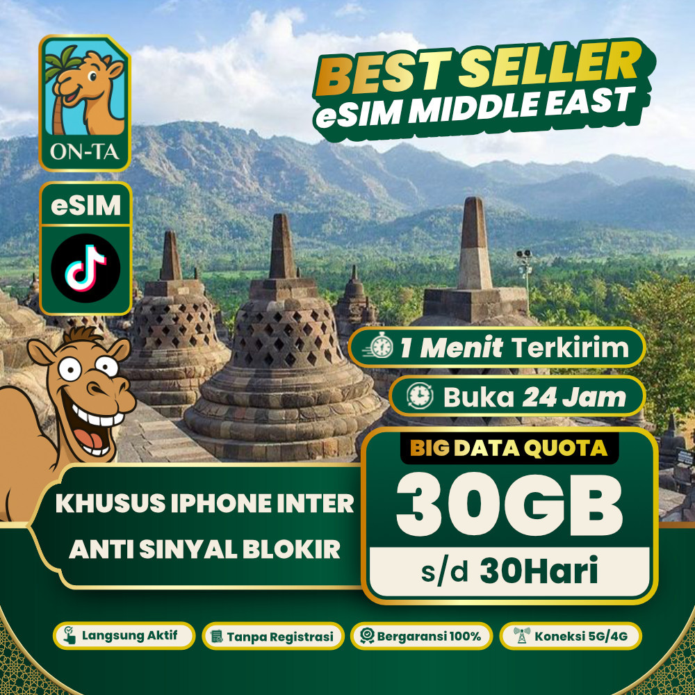 eSIM Roaming TELKOMSEL Indonesia Big Data | ESIM Untuk IMEI Sinyal Blokir | Esim Untuk IPHONE Inter