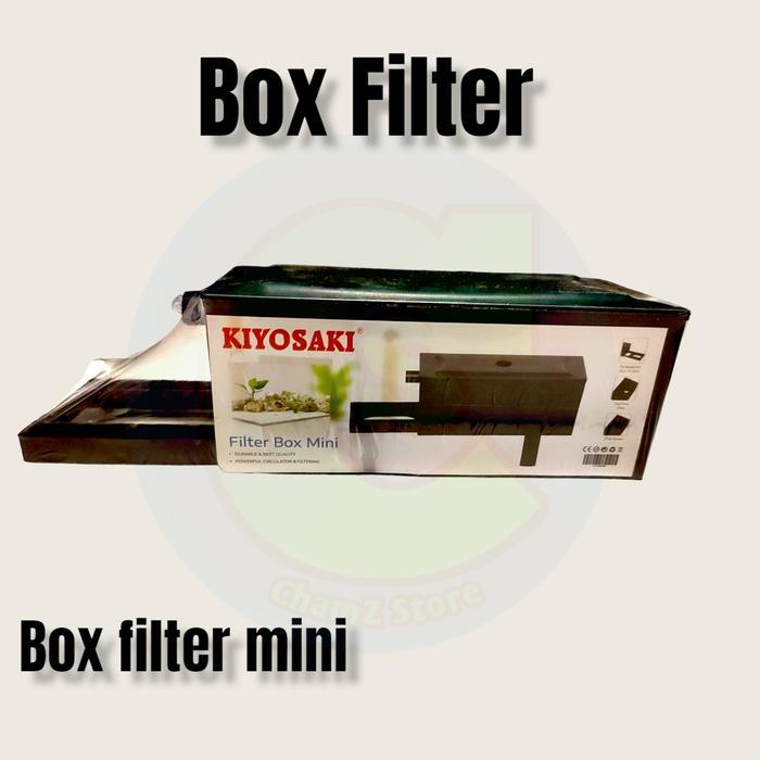 Box filter mini / paket lengkap pompa aquarium dengan box mini - Box filter mini, Standar