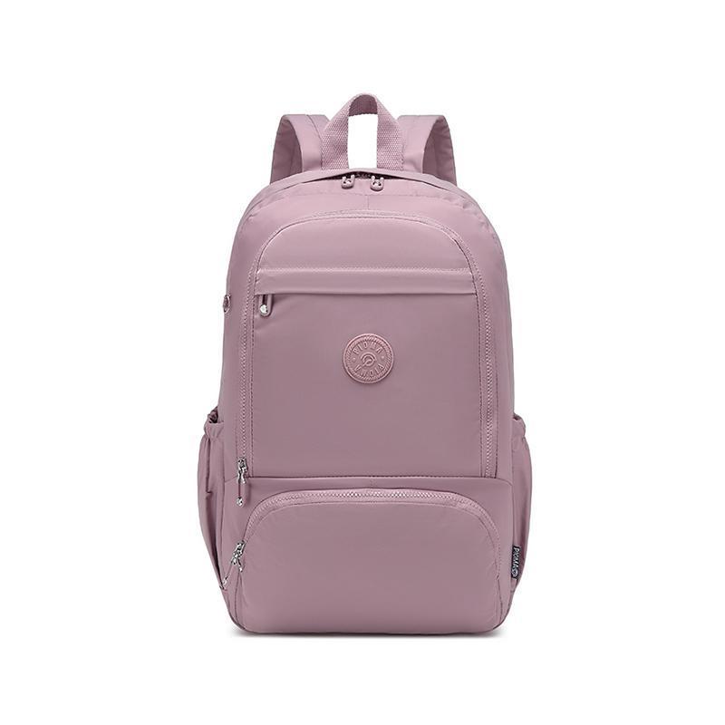 EMEVELE Tas Ransel Wanita Tas Laptop Kuliah Kerja Traveling Nylon Waterproof Pioma Ostra