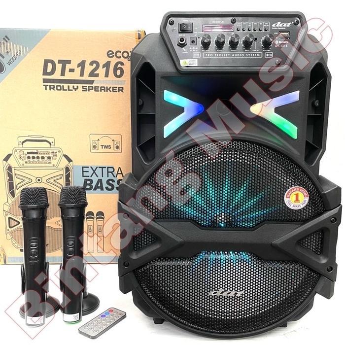 Speaker Portable DAT DT 1216 Echo Original dat dt1216 echo 12inch 1210FT - Dat 1216, Tipe