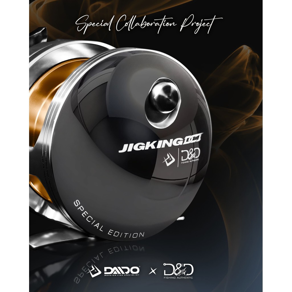 Daido Jigking DCT DFT X DND Overhead Reel - Reel Pancing OH Jigging & Dasaran SW Terbaik